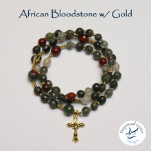 Load image into Gallery viewer, African Bloodstone Rosary Bracelet