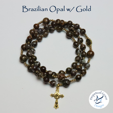 Load image into Gallery viewer, Brazilian Opal Rosary Bracelet