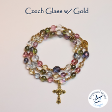 Load image into Gallery viewer, Czech Glass Rosary Bracelet