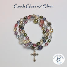 Load image into Gallery viewer, Czech Glass Rosary Bracelet