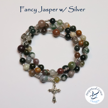Load image into Gallery viewer, Fancy Jasper Rosary Bracelet