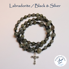 Load image into Gallery viewer, Labradorite Rosary Bracelet