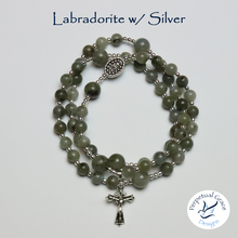 Load image into Gallery viewer, Labradorite Rosary Bracelet