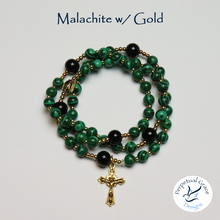 Load image into Gallery viewer, Malachite Rosary Bracelet