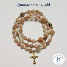 Load image into Gallery viewer, Sunstone Rosary Bracelet