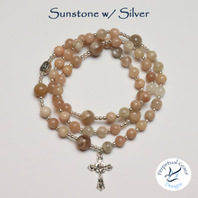 Load image into Gallery viewer, Sunstone Rosary Bracelet
