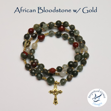 Load image into Gallery viewer, African Bloodstone Rosary Bracelet

